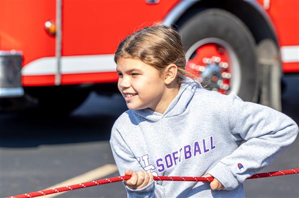 Local Firefighters Teach Fire Safety at AJ During National Fire Prevention Week